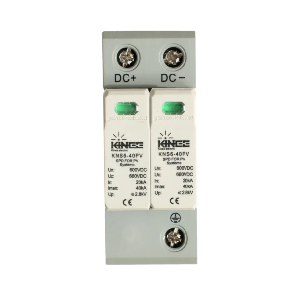 PARAFOUDRE DC 2P 600V